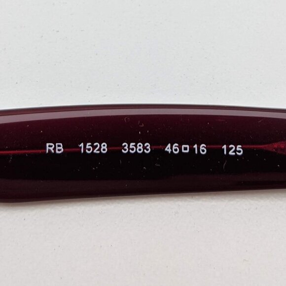 🕶️Ray-Ban RB1528 3583 Kid's Eyeglasses 46/16 125 /ALH319🕶️ - Picture 3 of 6